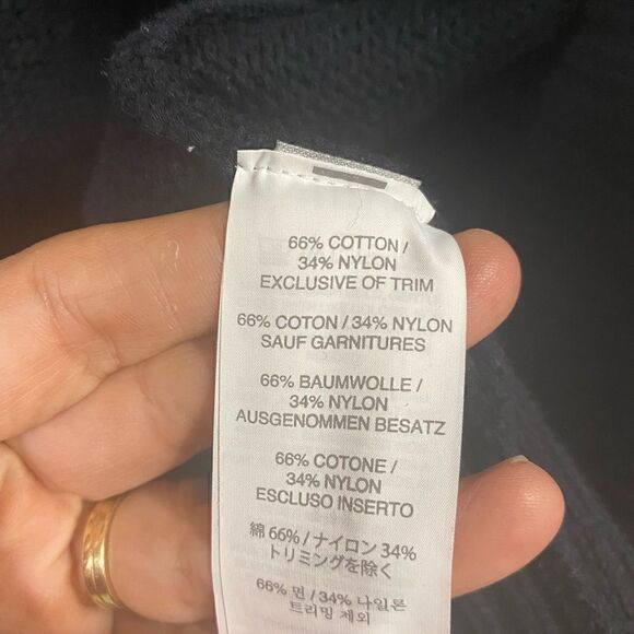 J. Crew Black Thick Cardigan Sweater - Picture 5 of 6